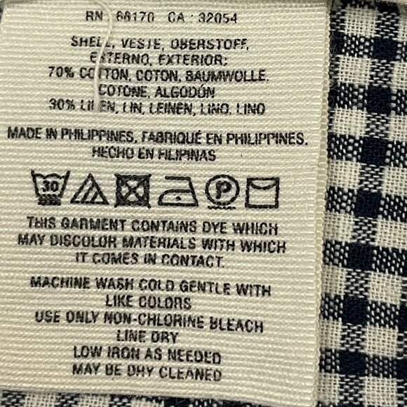 Anthropologie Cartonnier Tie-Waist Gingham Cropped Pants - Picture 10 of 10